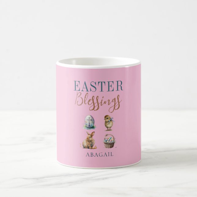 Taza De Café Bendiciones de Pascua (Centro)
