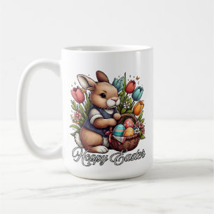 Taza de café Bendiciones de Pascua-Resurrección Fe