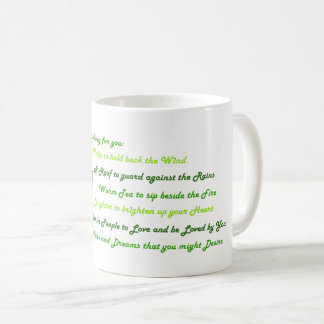 Taza De Café Bendiciones irlandesas