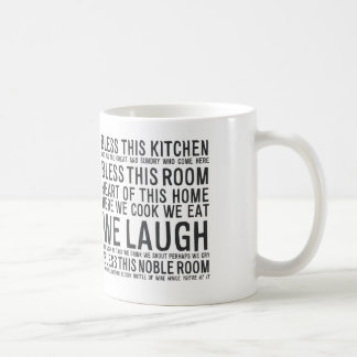Taza De Café bendiga esta cocina MA012