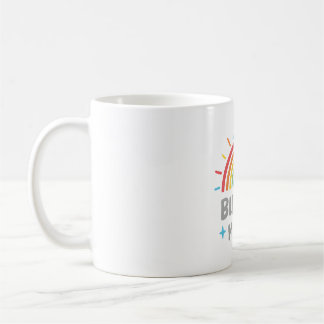 Taza De Café Bendita Mama Rainbow