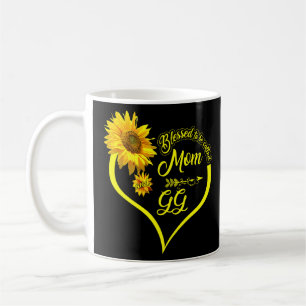 Taza De Café Bendita sea llamada Sunfl del Día de la Madre Madr