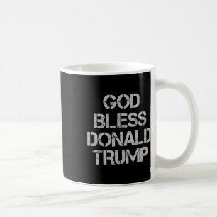 Taza De Café Bendito Donald Trump camiseta