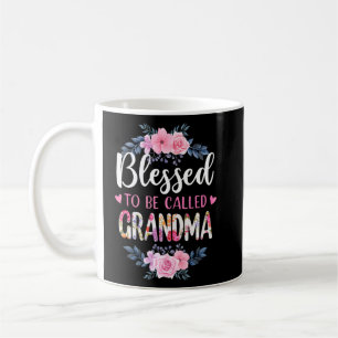 Taza De Café Bendito ser llamado Día de la Madre Abuela