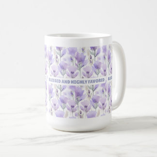 Taza De Café Bendito y altamente favorecido