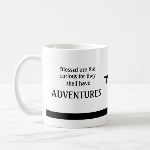 Taza De Café Benditos son los curiosos... tienen ADVENTURES Mug