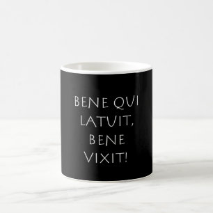 Taza De Café Bene qui latuit bene vixit