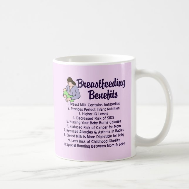 Taza De Café Beneficios de lactancia materna (Derecha)