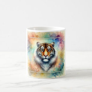 Taza De Café Bengal Tiger 190624AREF114 - Watercolor