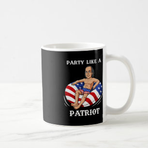 Taza De Café Benjamin Franklin 4 De Julio Estados Unidos Patrio