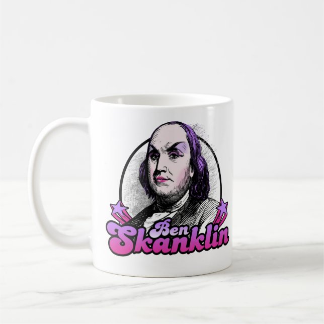 Taza De Café Benjamin Skanklin (Izquierda)