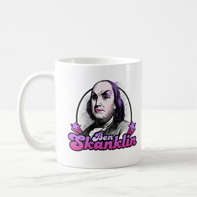 Taza De Café Benjamin Skanklin (Izquierda)