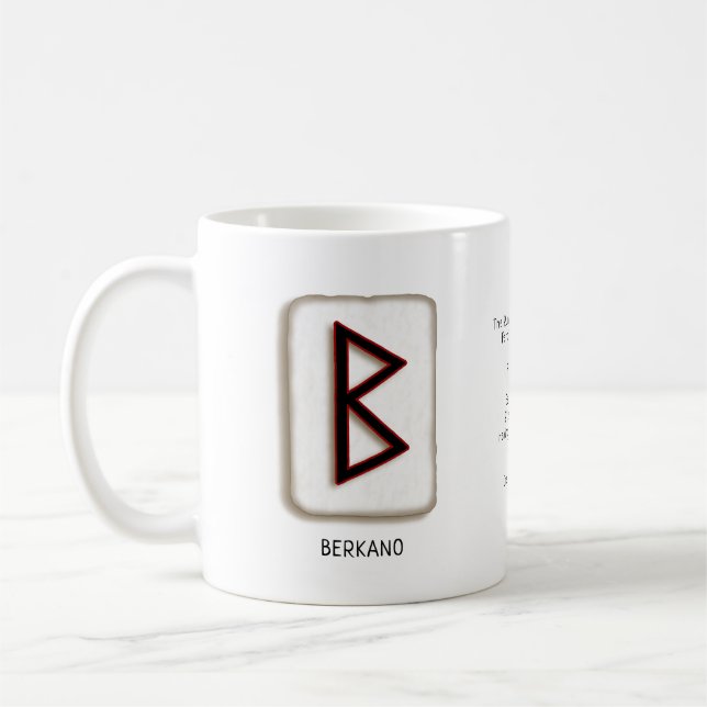 Taza De Café Berkano RuneStone Mug (Izquierda)