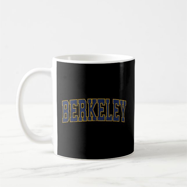 Taza De Café Berkeley California Ca Athletic Sports (Izquierda)