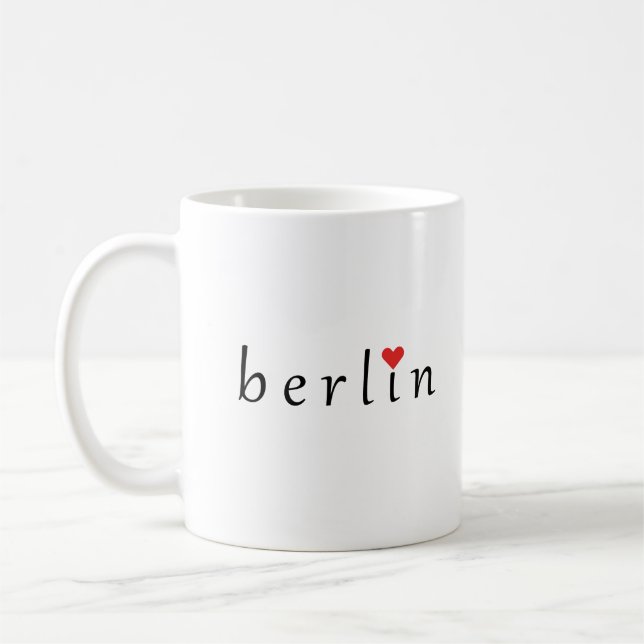 Taza De Café Berlín Alemania (Izquierda)
