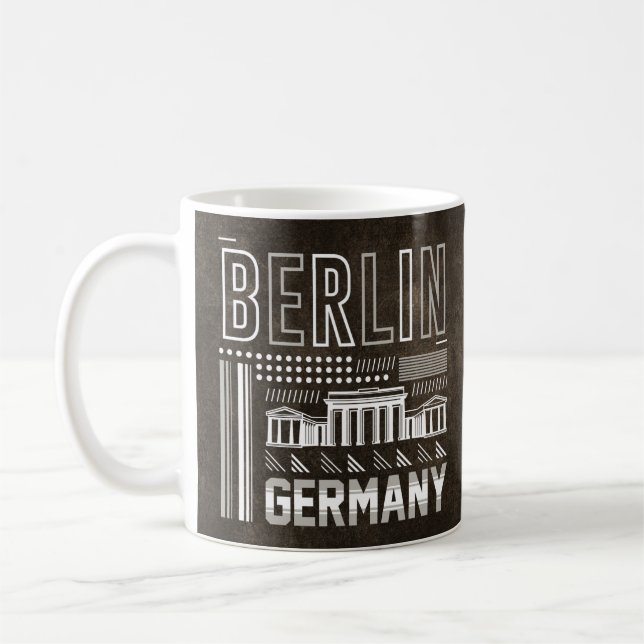 Taza De Café Berlín Alemania (Izquierda)