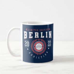 Taza De Café Berlín Alemania Naval estilo deportivo de viajeros