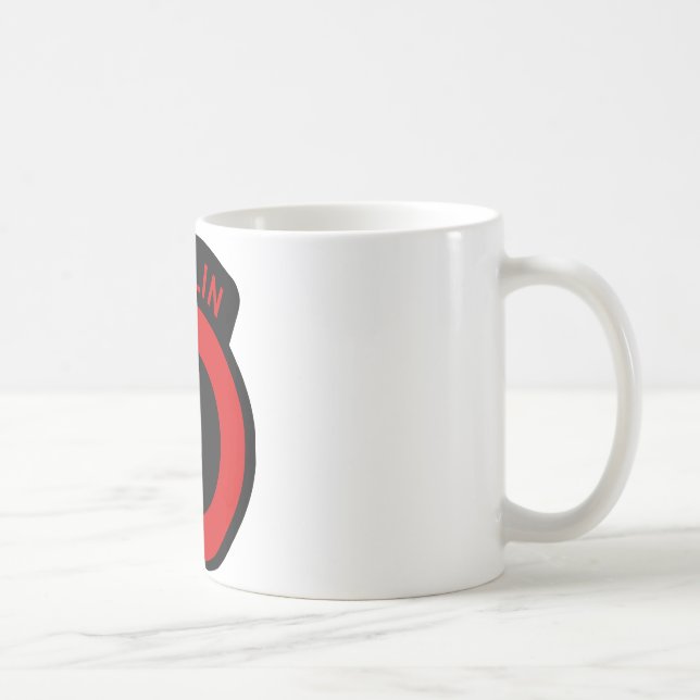 Taza De Café Berlín Infantry brigada fan Mug (Derecha)
