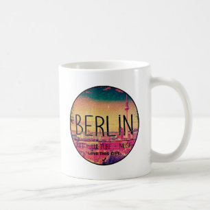 Taza De Café Berlín, serie Love This City, círculo
