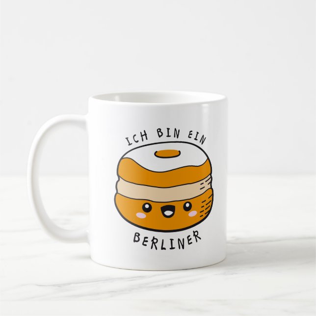 Taza De Café Berlinés del ein del compartimiento de Ich (Izquierda)
