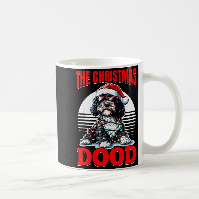 Taza De Café Bernedoodle Christmas Dog Breed The Christmas Dood (Derecha)