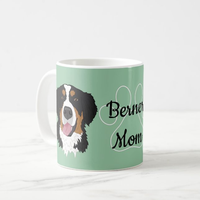 Taza De Café Berner Dad/Mom personalizado (Anverso izquierdo)