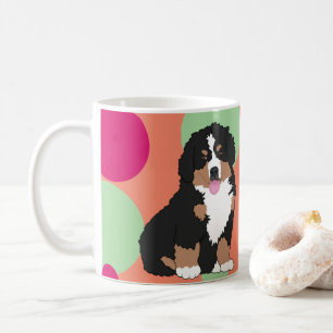 Taza De Café Bernese Mountain Dog Puppy Coffee Mug