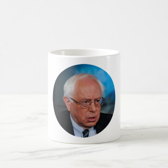 Taza De Café Bernie Sanders para presidente 2016 (Centro)