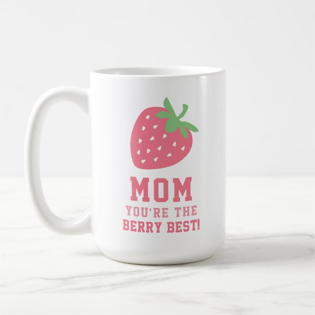 Taza De Café Berry Best Mom Large (Izquierda)