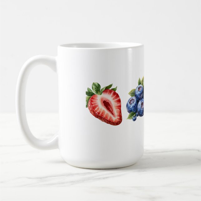 Taza De Café Berry Bliss (Izquierda)