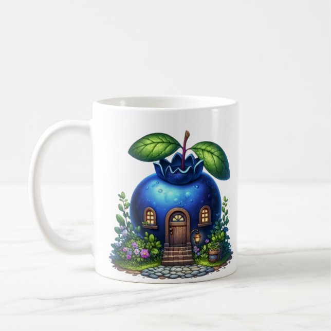 Taza De Café Berry Delight Blueberry Mug (Izquierda)