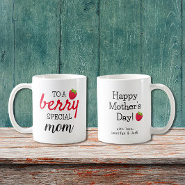 Taza De Café Berry Especial Mamá Feliz Día de la Madre
