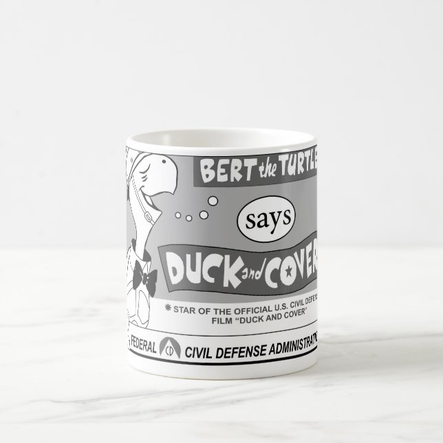 Taza De Café Bert que la tortuga dice (Centro)