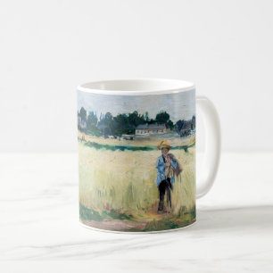Taza De Café Berthe Morisot - En el trigal en Gennevillier