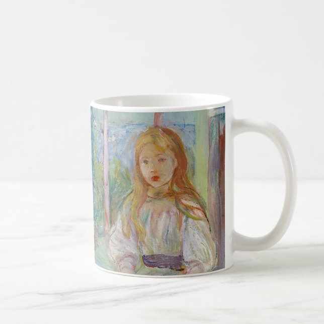 Taza De Café Berthe Morisot - Jóvenes Chicas en la ventana (Derecha)