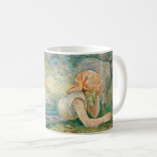 Taza De Café Berthe Morisot - Pastores descansando (Anverso derecho)
