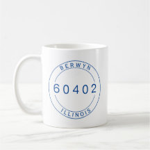Berwyn, Illinois 60402 Código postal Mug