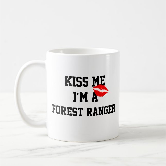 Taza De Café Bésame A Forest Ranger Mug (Izquierda)