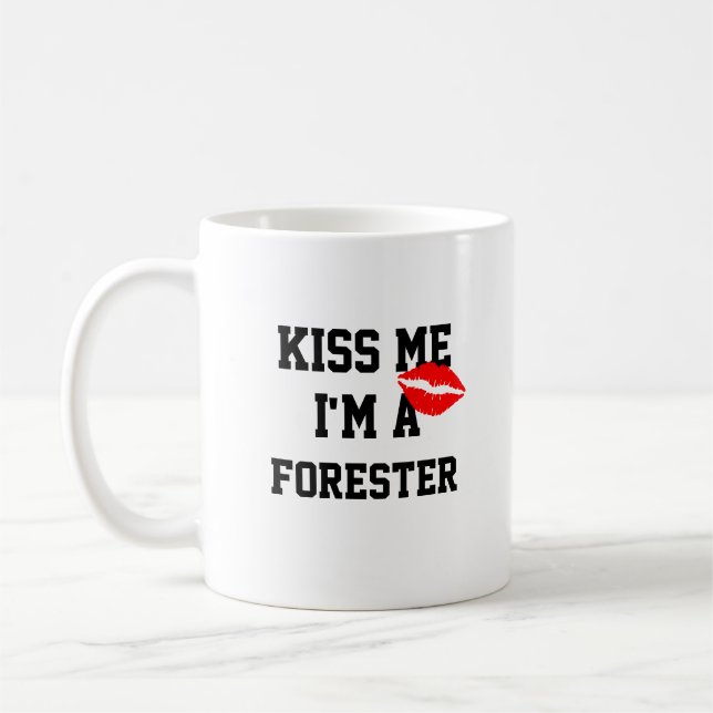 Taza De Café Bésame A Forester Mug (Izquierda)