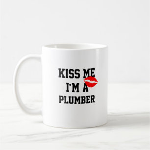 Taza De Café Bésame A Plumber Mug