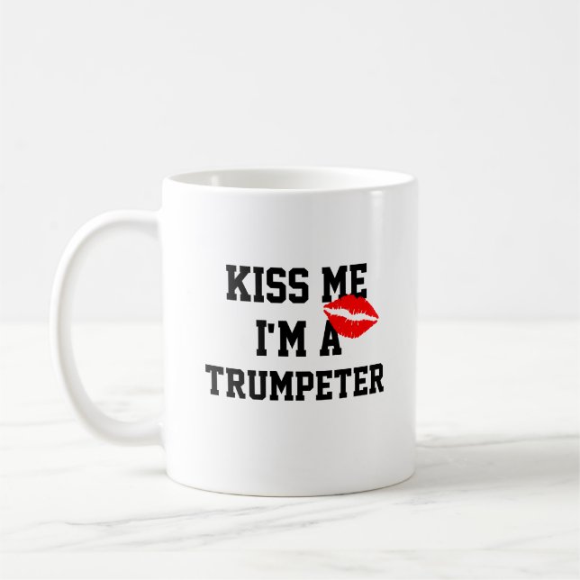 Taza De Café Bésame A Trumpeter Mug (Izquierda)