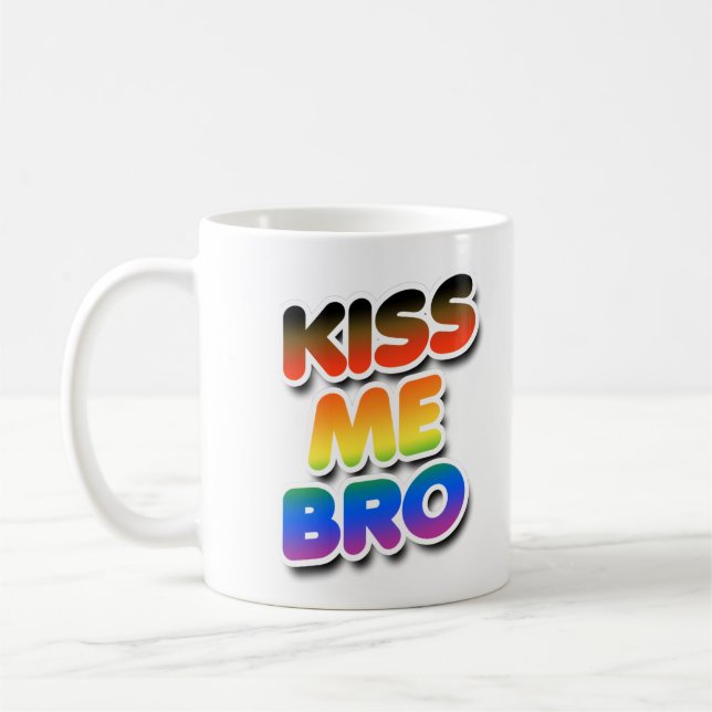 Taza De Café Bésame Hermano (Izquierda)