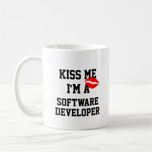 Taza De Café Bésame Im A Software Developer Mug