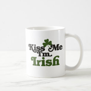 Taza De Café Bésame mi irlandés