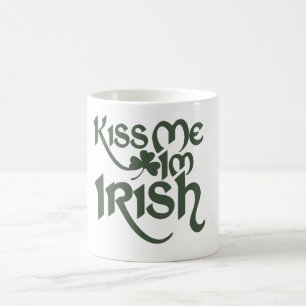 Taza De Café Bésame mi irlandés
