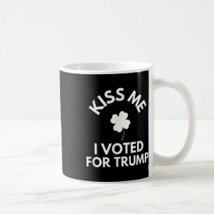 Taza De Café Bésame por la gracia de Trump