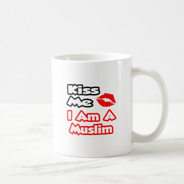 Taza De Café Bésame.. Soy Musulmana (Derecha)