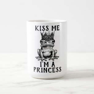 Taza De Café Bésame, soy una princesa de café