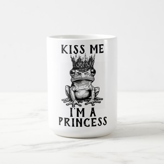 Taza De Café Bésame, soy una princesa de café (Centro)