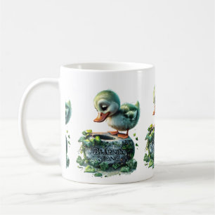 Taza De Café Besando de bollo realista en la piedra de Blarney